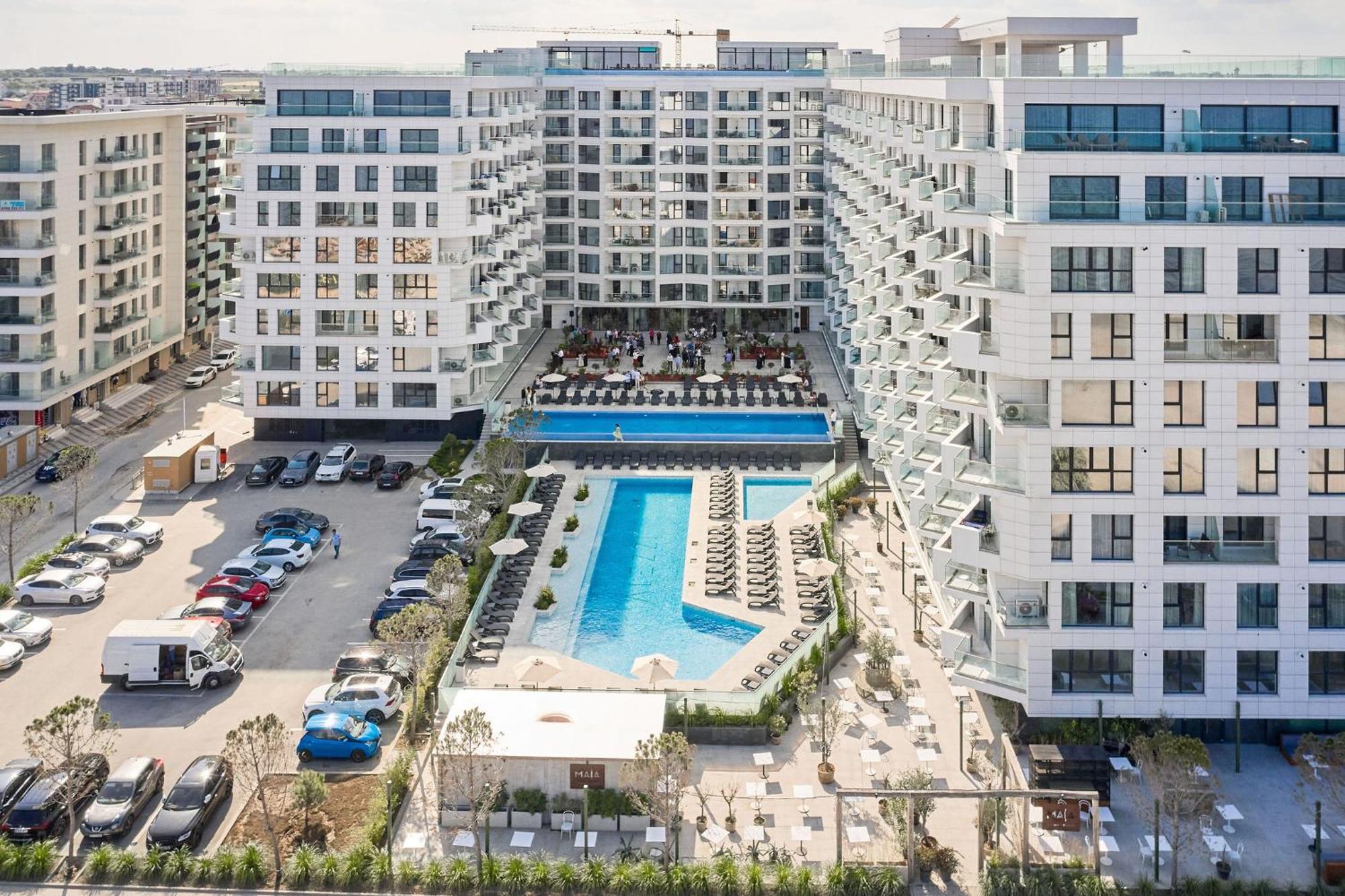 Summer Residence Apartment In Infinity Beach Resort - Parking Mamaia Exteriör bild
